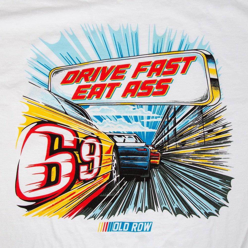 Drive Fast Eat Ass 2.0 Pocket Tee-T-Shirts-Old Row Racing-Old Row