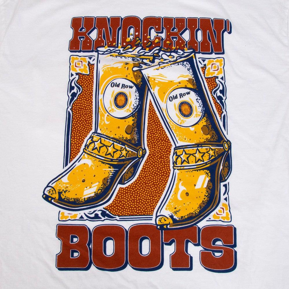 Knockin' Boots Pocket Tee-T-Shirts-The Novelty Collection-Old Row