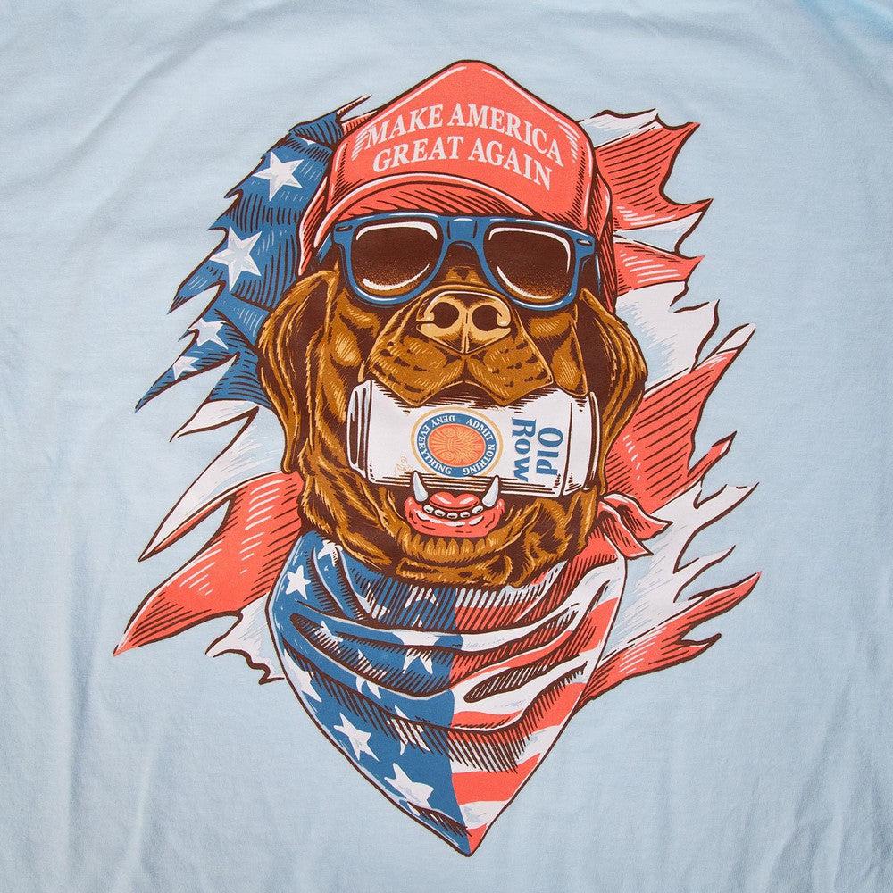 MAGA Good Boy Pocket Tee-T-Shirts-America First-Old Row