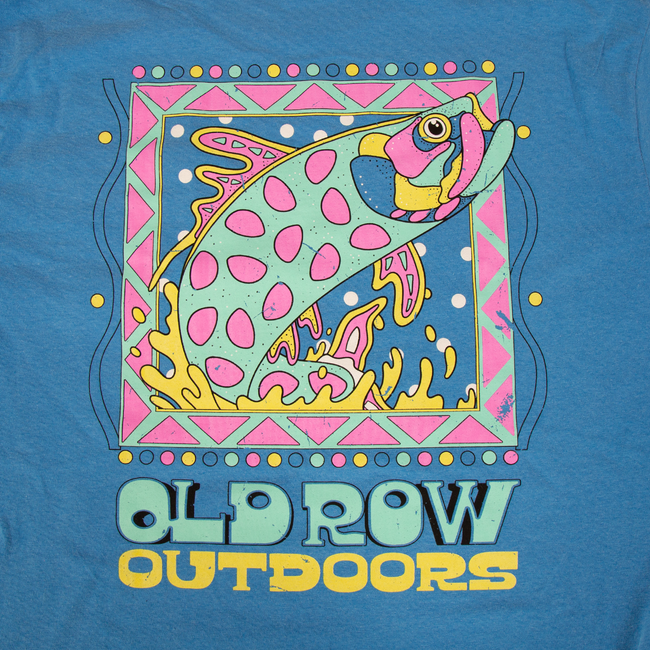 Old Row Outdoors 90s Fish Pocket Tee