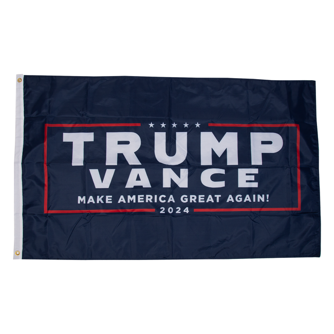 Trump Vance 24 Double Sided Flag