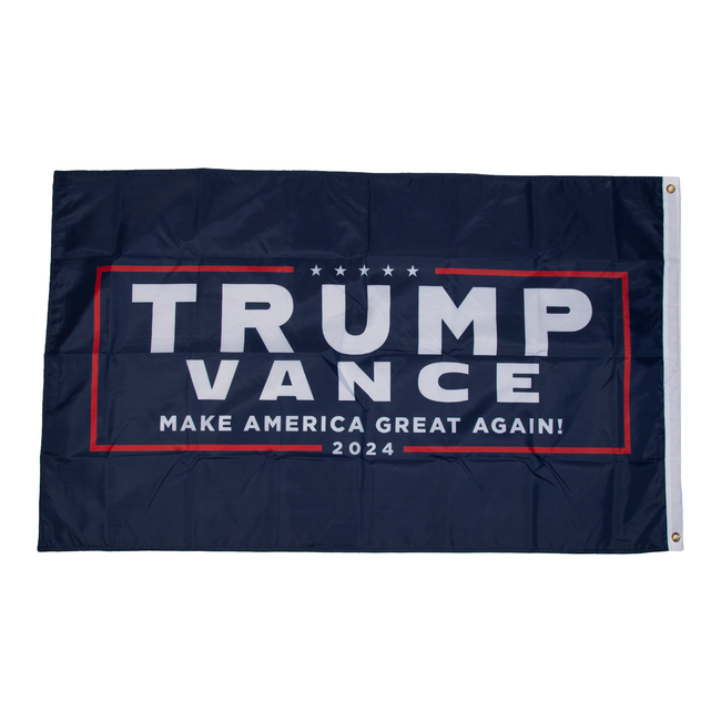 Trump Vance 24 Double Sided Flag