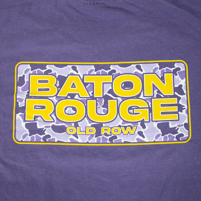 Baton Rouge Camo Pocket Tee