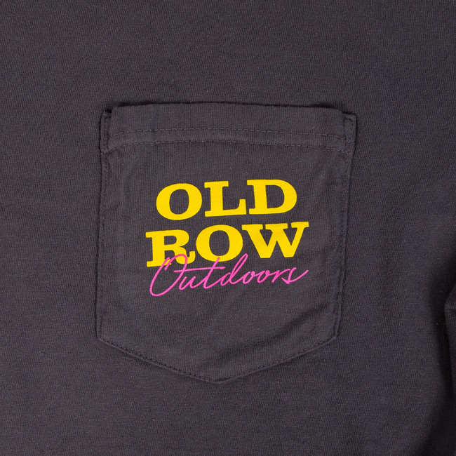 Old Row Outdoors Neon Fish Pocket Tee