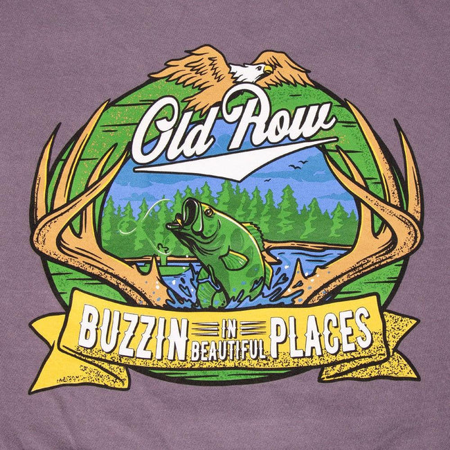 Buzzin' In Beautiful Places Pocket Tee-T-Shirts-Old Row Outdoors-Old Row
