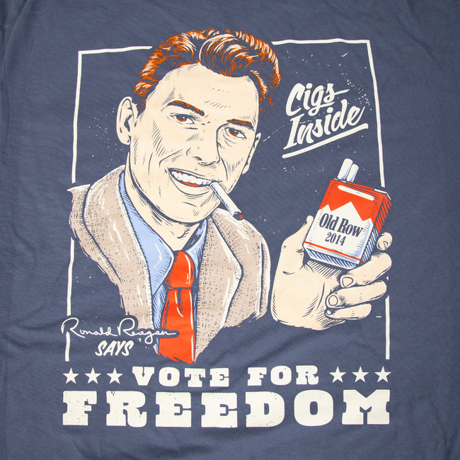 Cigs Inside Reagan 2.0 Pocket Tee