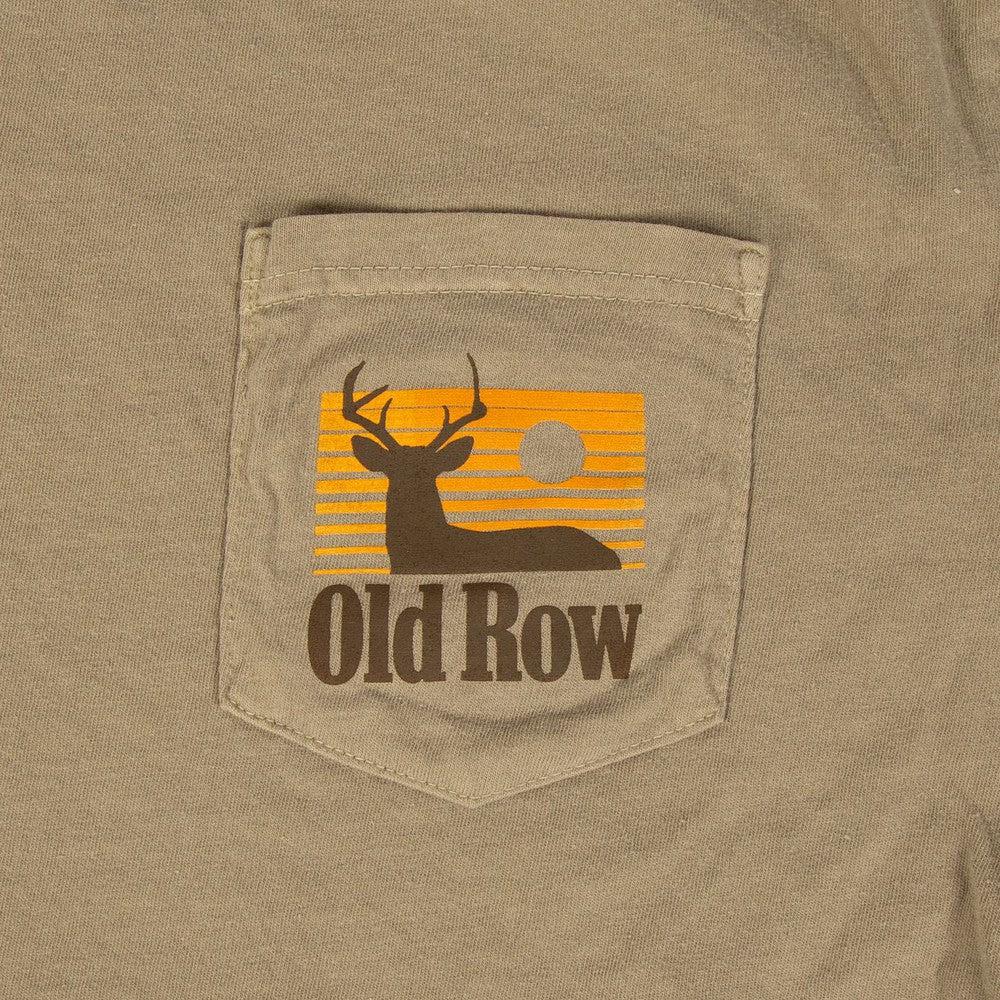 The Smoking Buck Pocket Tee-T-Shirts-Old Row Outdoors-Old Row
