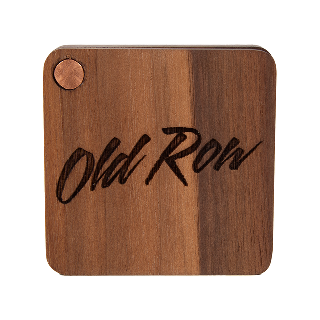 Old Row Wooden Pouch Box