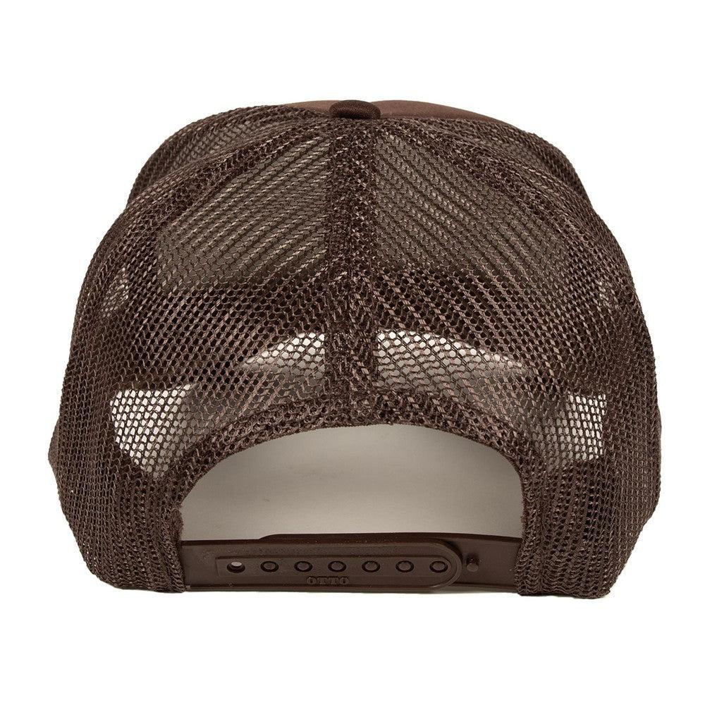 Old Row Outdoors Deer Badge Trucker Hat-Hats-Old Row Outdoors-Brown-One Size-Old Row