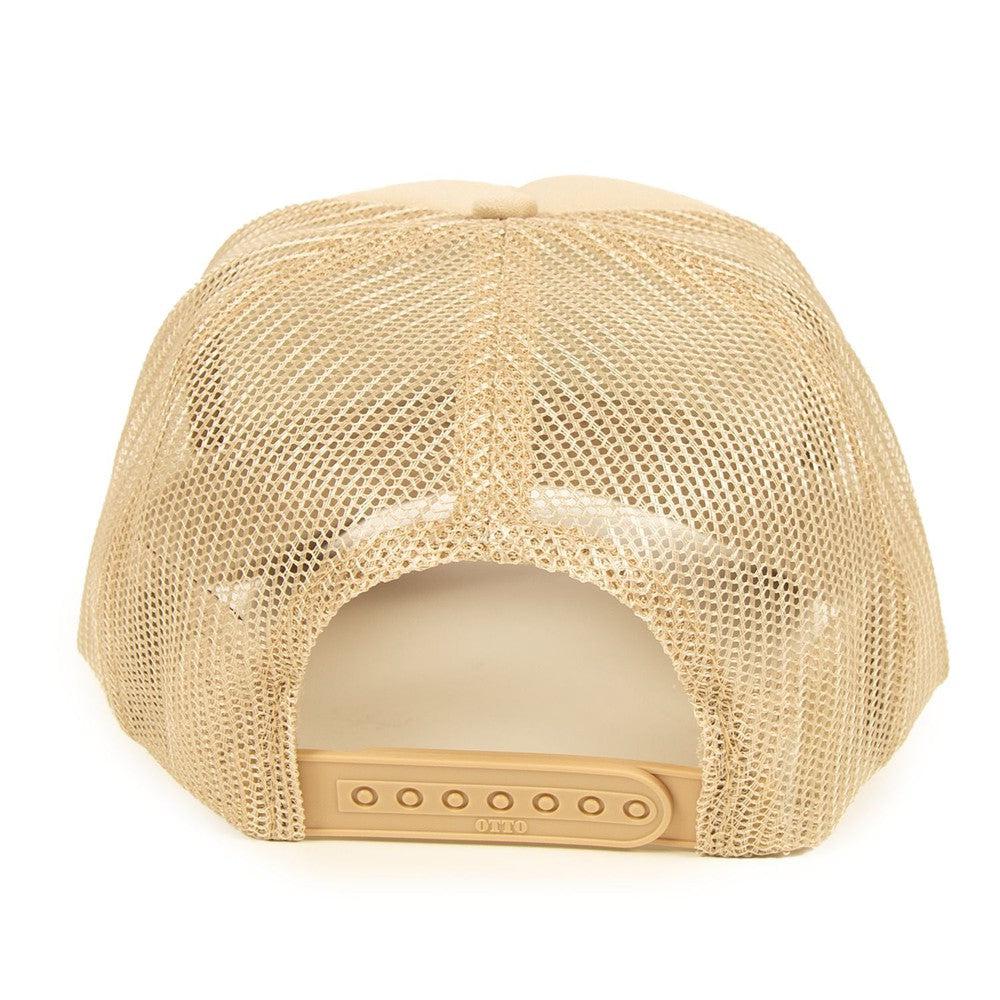 Old Row Outdoors Duck Badge Trucker Hat-Hats-Old Row Outdoors-Tan-One Size-Old Row