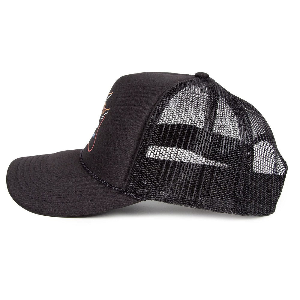 Old Row Outdoors Neon Duck Trucker Hat-Hats-Old Row Outdoors-Black-One Size-Old Row