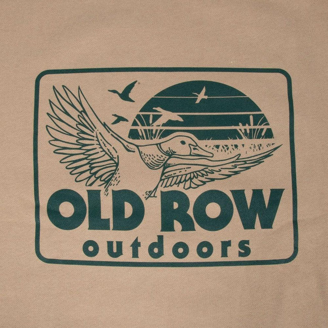 Old Row Outdoors Duck Badge Heavyweight Crewneck-Crewnecks-Old Row Outdoors-Old Row