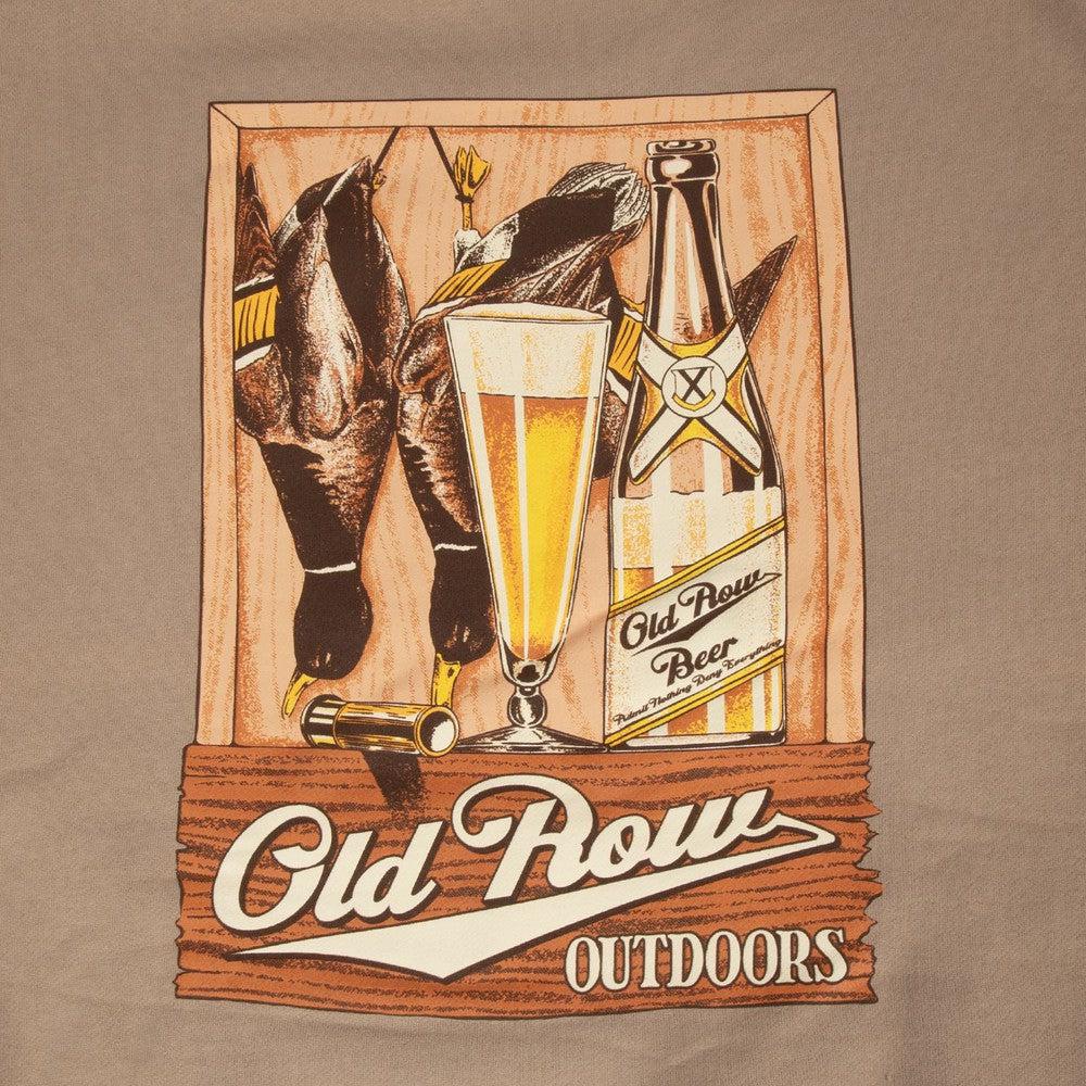 Old Row Outdoors Duck Beer Heavyweight Crewneck-Crewnecks-Old Row Outdoors-Old Row