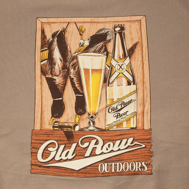 Old Row Outdoors Duck Beer Heavyweight Crewneck-Crewnecks-Old Row Outdoors-Old Row