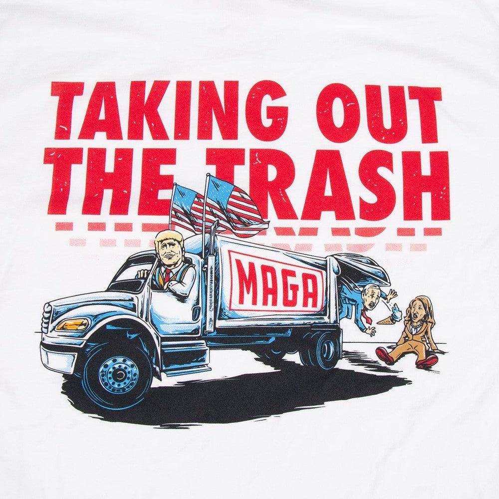 Taking Out The Trash Pocket Tee-T-Shirts-America First-Old Row