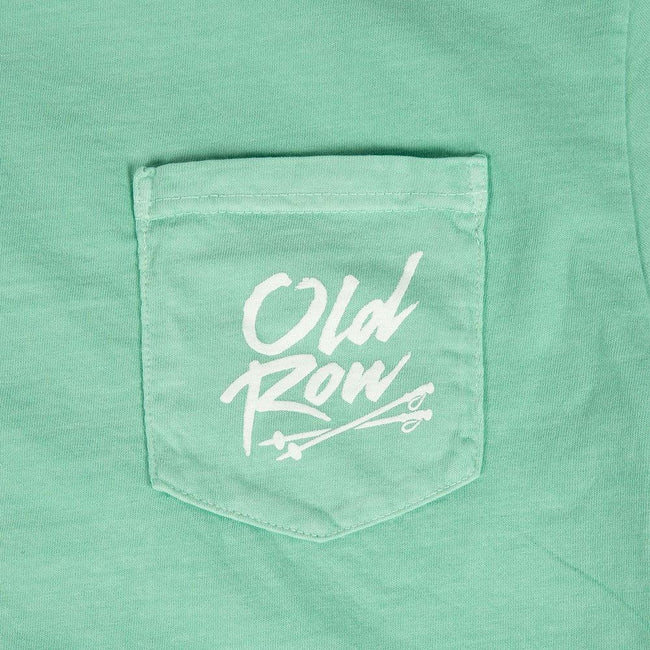 Hittin' The Slopes Chicks Pocket Tee-T-Shirts-Old Row Mountain-Old Row