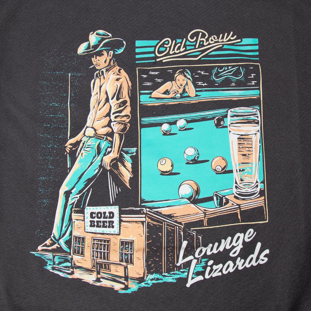 The Lounge Lizards Pocket Tee-T-Shirts-The Novelty Collection-Old Row