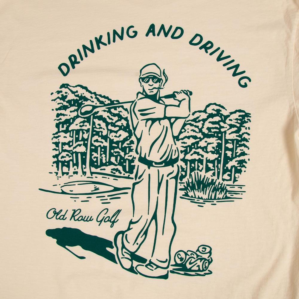 Drinking and Driving 2.0 Pocket Tee-T-Shirts-Old Row Golf-Old Row