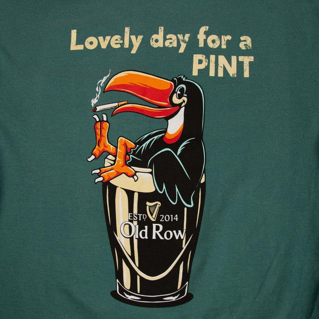 The Irish Party Bird Pocket Tee-T-Shirts-The Novelty Collection-Old Row