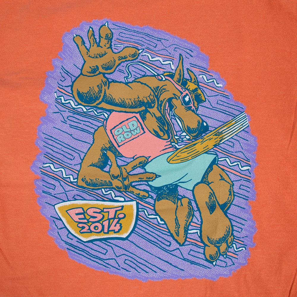 The Frisbee Beer Wolf Pocket Tee-T-Shirts-The Boozy Collection-Old Row