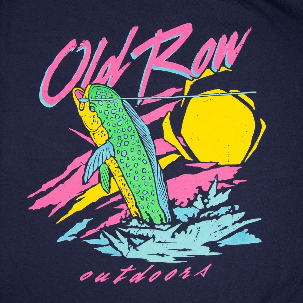 Old Row Outdoors Neon Mahi Pocket Tee-T-Shirts-Old Row Outdoors-Old Row