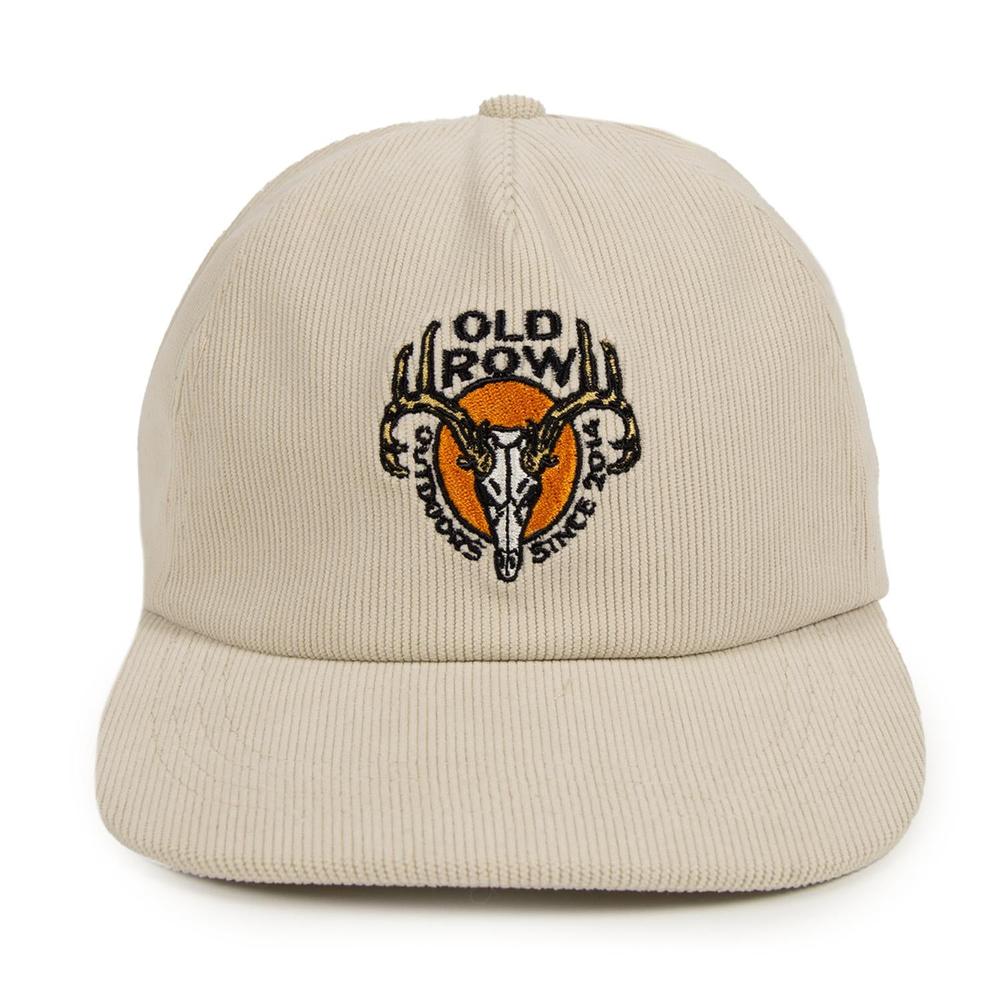 Old Row Outdoors Skull Corduroy Hat-Hats-Old Row Outdoors-Old Row