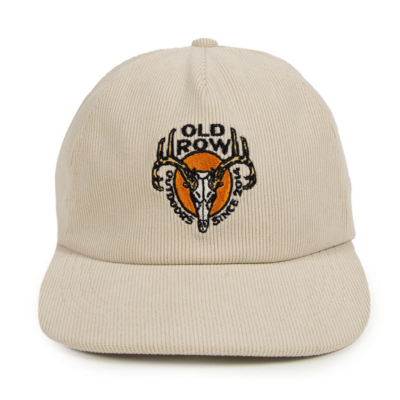 Old Row Outdoors Skull Corduroy Hat