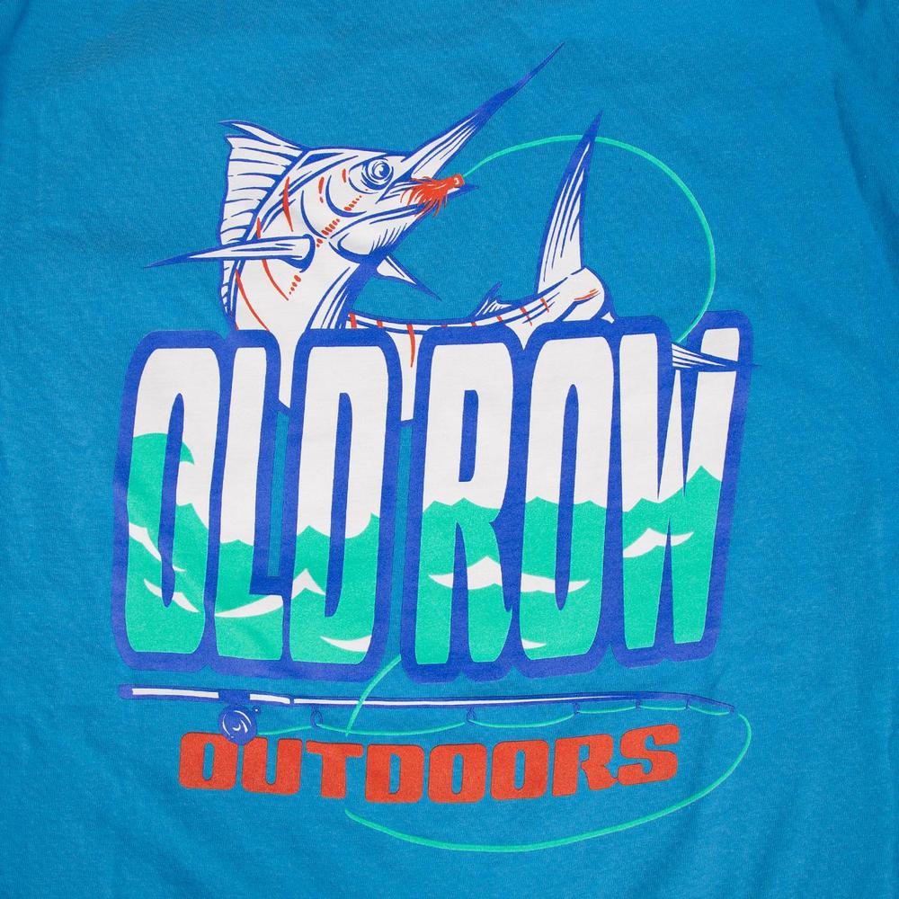Old Row Outdoors Salty Marlin Pocket Tee-T-Shirts-Old Row Outdoors-Old Row