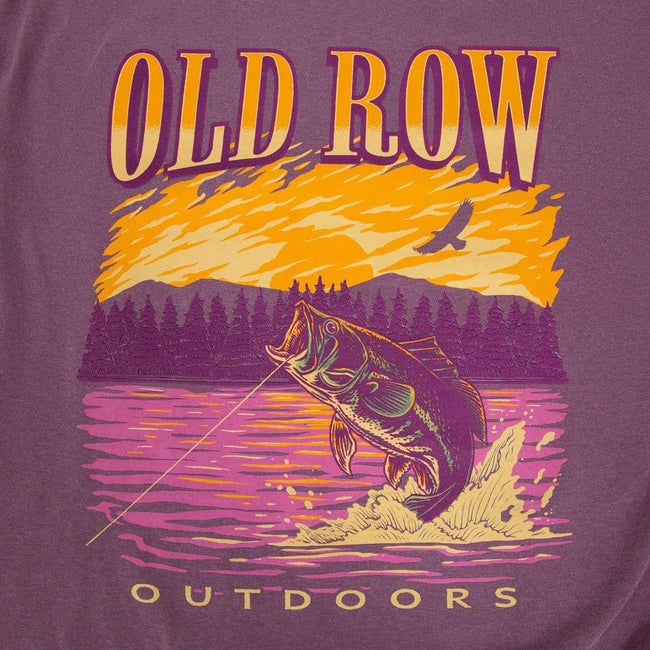 Old Row Outdoors Bass Jump Pocket Tee