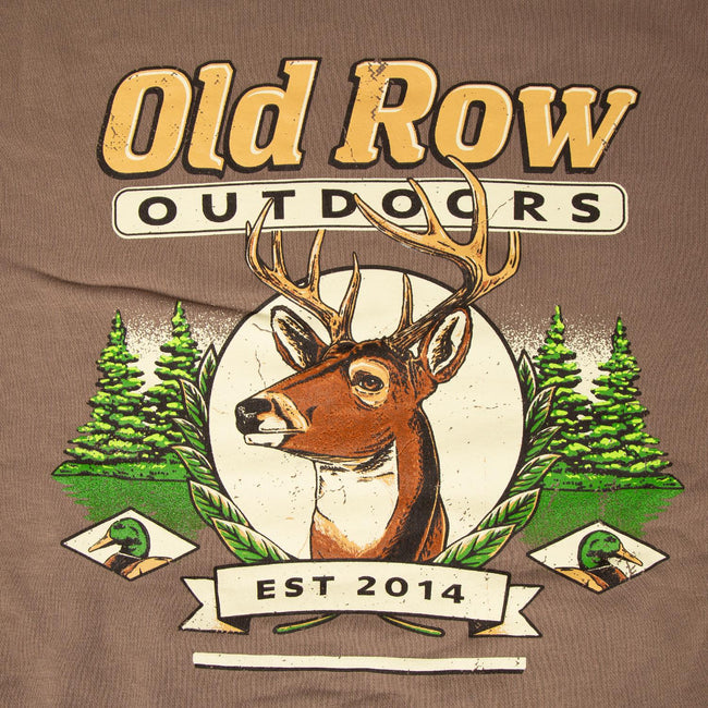Old Row Outdoors Scenery Pigment Dyed Premium Hoodie