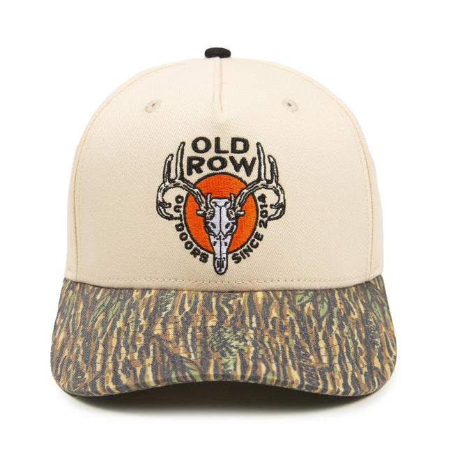 Old Row Outdoors Skull Camo Hat-Hats-Old Row Outdoors-Ivory-One Size-Old Row
