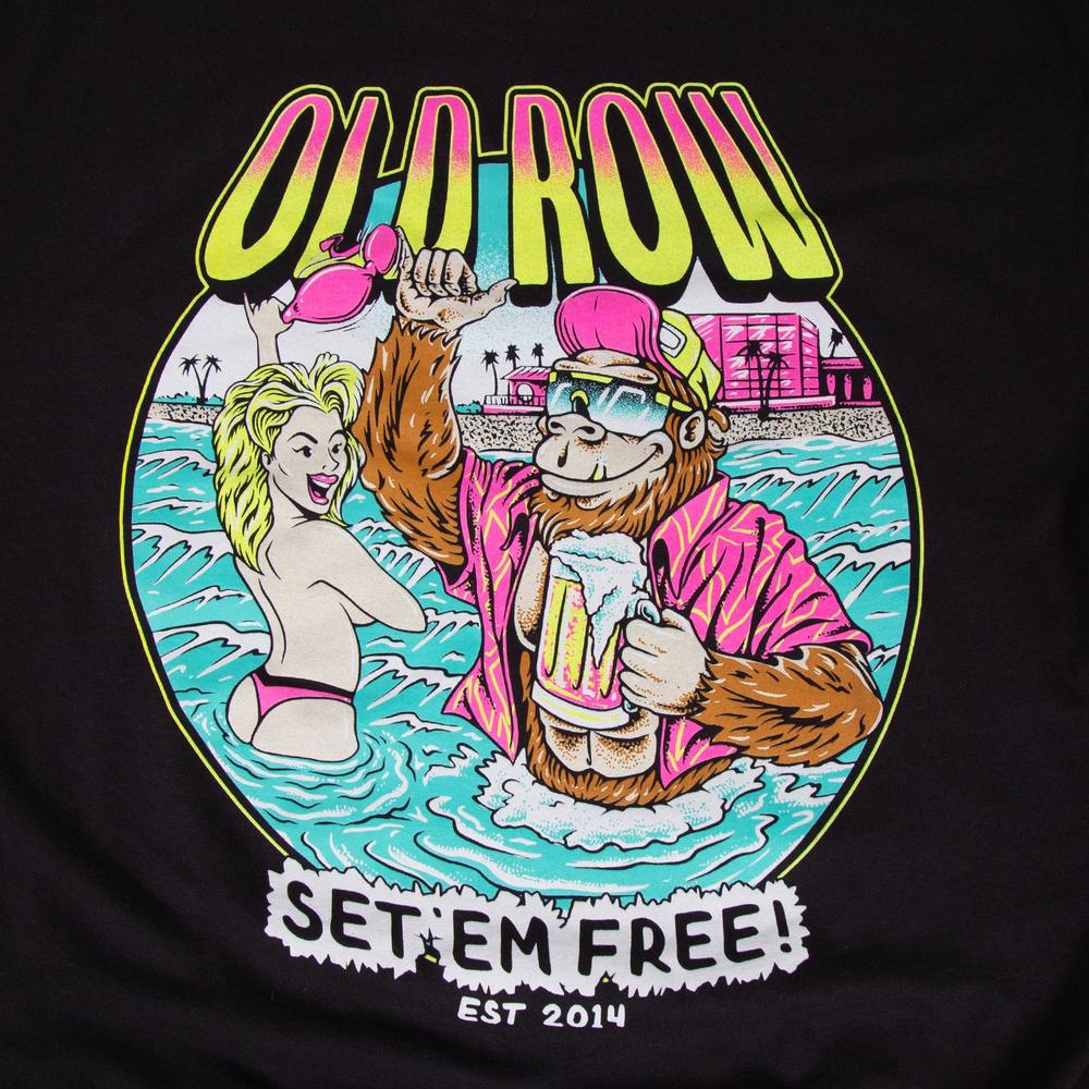 Set 'Em Free Pocket Tee-T-Shirts-The Novelty Collection-Old Row