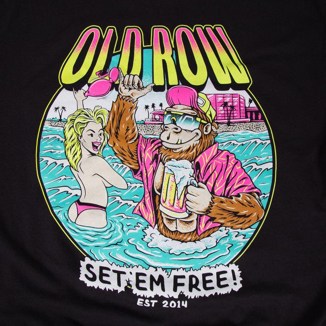 Set 'Em Free Pocket Tee-T-Shirts-The Novelty Collection-Old Row