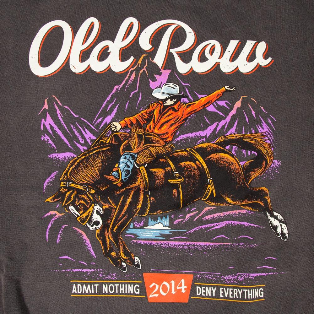 The Banquet Cowboy 2.0 Pigment Dyed Premium Hoodie-Hoodies-Old Row Outdoors-Old Row