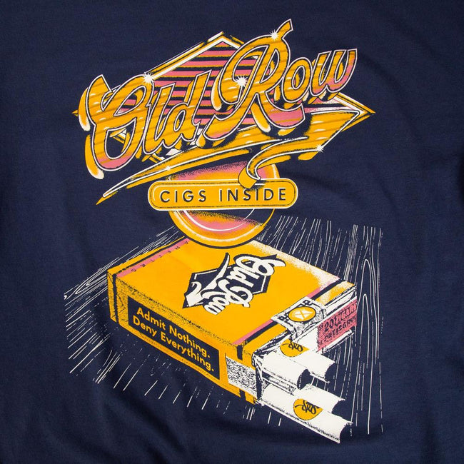 Cigs Inside Retro Pocket Tee-T-Shirts-The Novelty Collection-Old Row