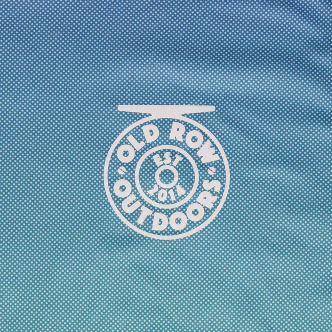 The Fly Reel Pin Dot Performance Sun Shirt-Long Sleeve-Old Row Outdoors-Old Row