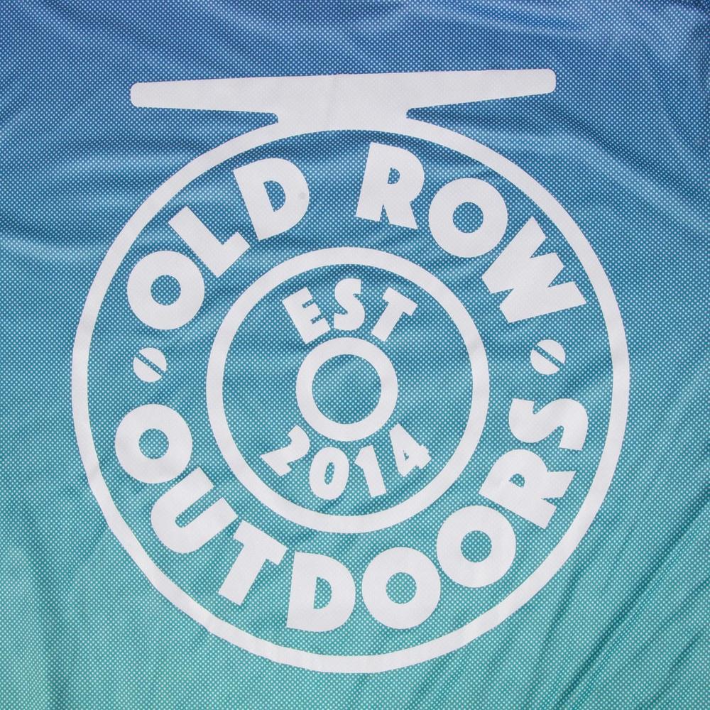 The Fly Reel Pin Dot Performance Sun Shirt-Long Sleeve-Old Row Outdoors-Old Row