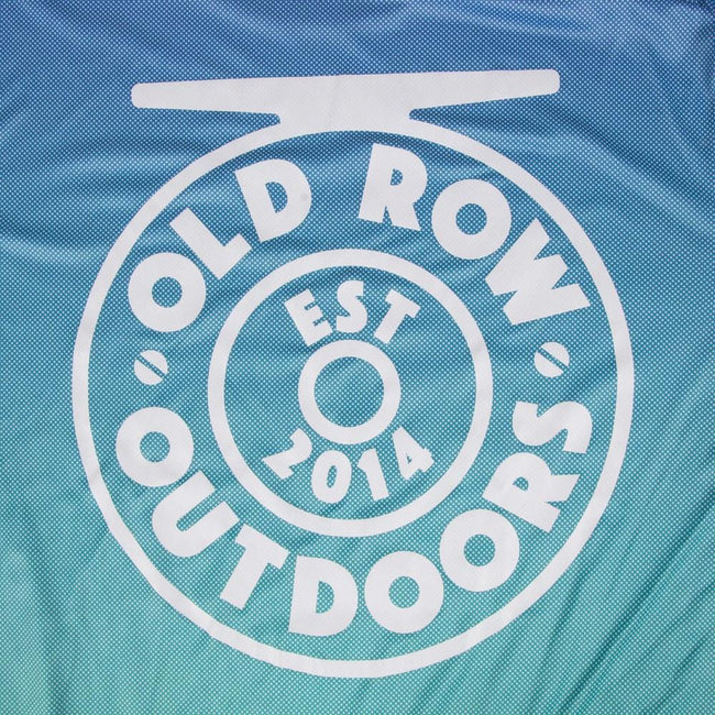 The Fly Reel Pin Dot Performance Sun Shirt-Long Sleeve-Old Row Outdoors-Old Row
