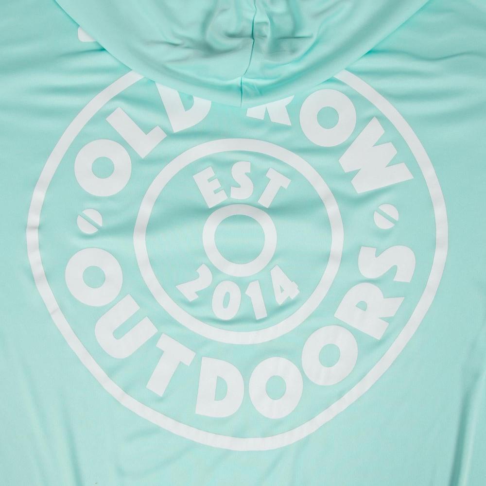 The Fly Reel Hooded Sun Shirt-Long Sleeve-Old Row Outdoors-Old Row