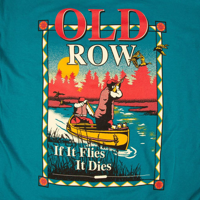 If It Flies It Dies Pocket Tee-T-Shirts-Old Row Outdoors-Old Row