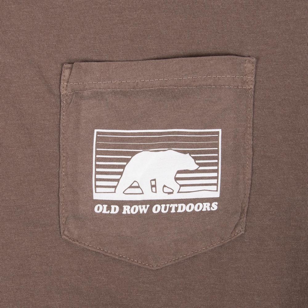 Old Row Outdoors Grizzly Pocket Tee-T-Shirts-Old Row Outdoors-Old Row