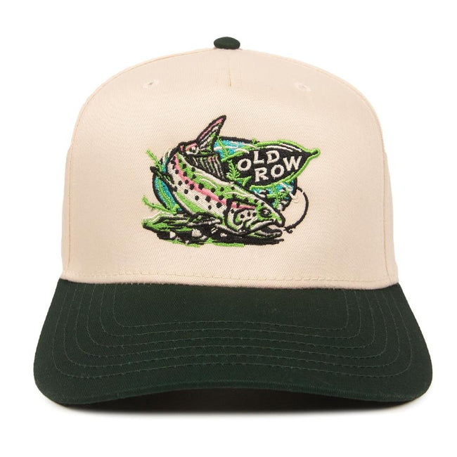 The Rainbow Trout Two Tone Hat-Hats-Old Row Outdoors-Old Row