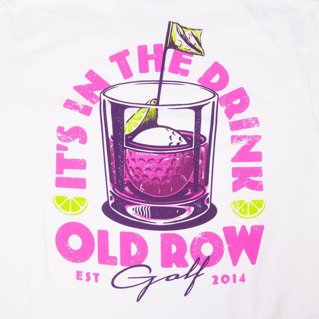 It's In The Drink Transfusion Pocket Tee-T-Shirts-Old Row Golf-Old Row