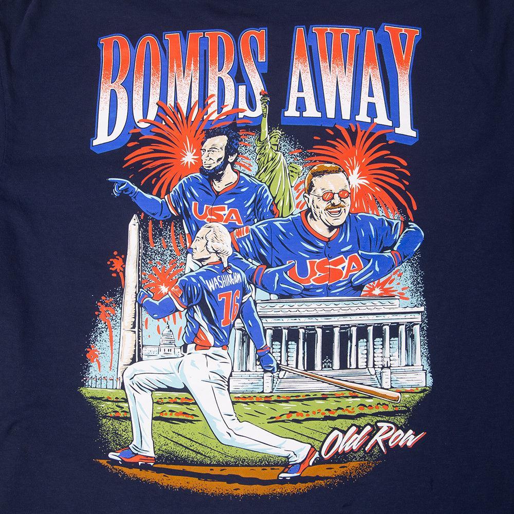 Bombs Away Pocket Tee-T-Shirts-America First-Old Row