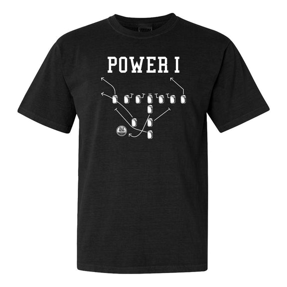 Power I Tee-T-Shirts-Old Row U-Black-S-Old Row