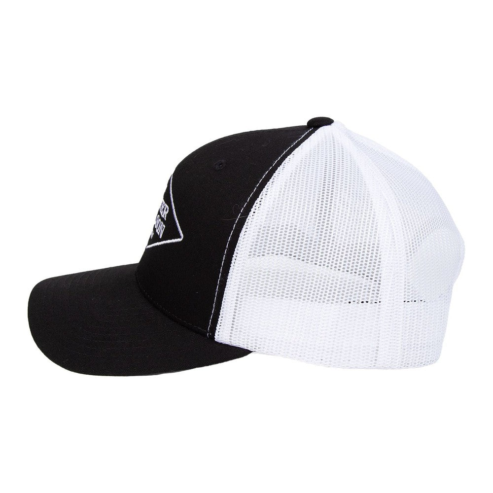 The Tucker Carlson Show Trucker Hat-Hats-Tucker Carlson x Old Row NIL-Black-One Size-Old Row