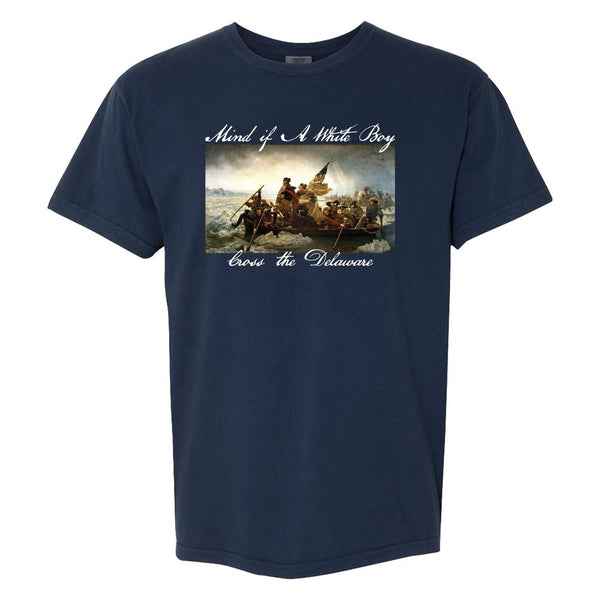 White Boy Cross The Delaware Tee - Old Row T-Shirts, Clothing & Merch