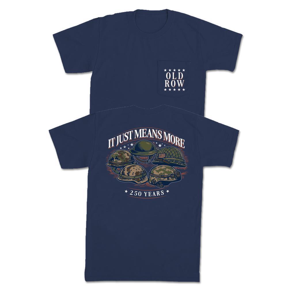 It Just Means More Pocket Tee-T-Shirts-America First-Old Row