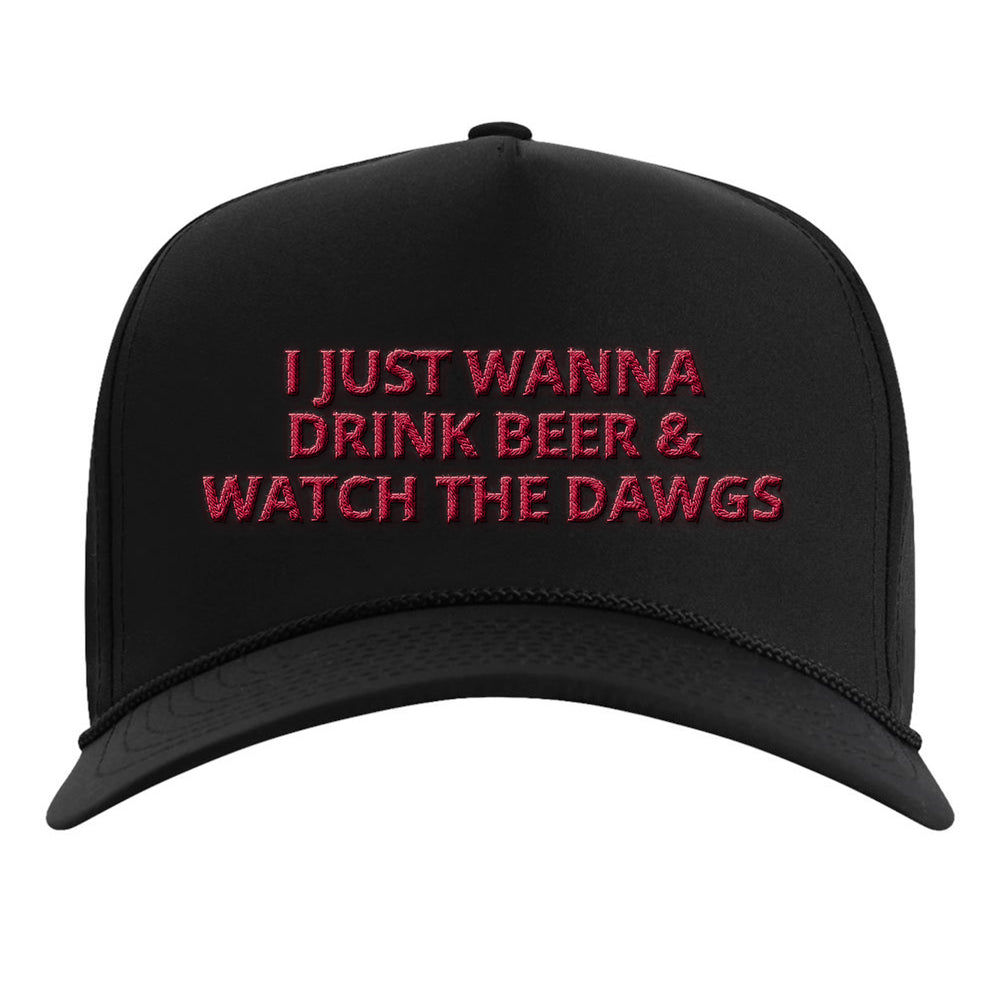 Just Wanna Drink Athens Imperial Rope Hat
