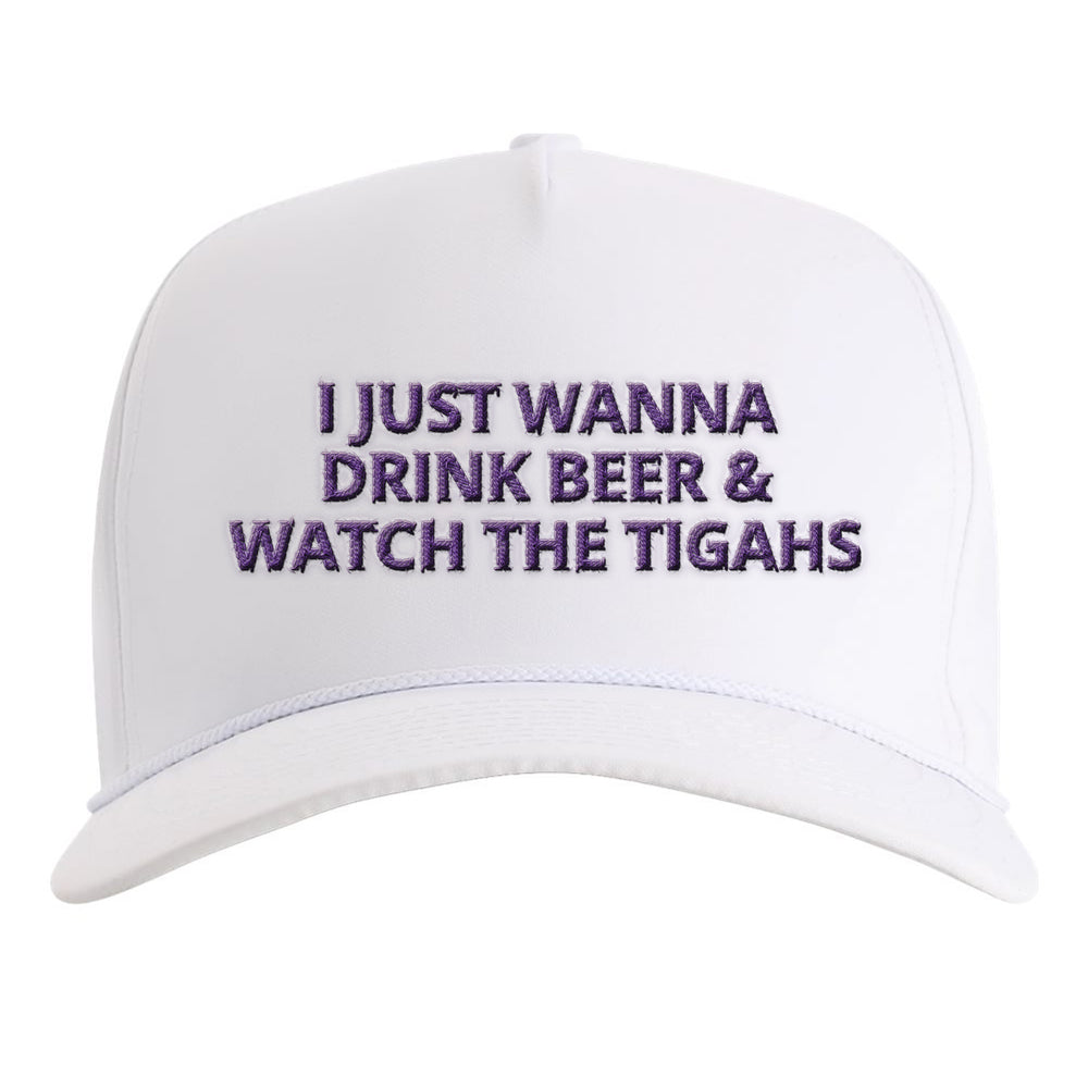 Just Wanna Drink Baton Rouge Imperial Rope Hat